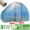 Serra Easy TOP con telo Made in Italy  - 3x2m / 4x20m