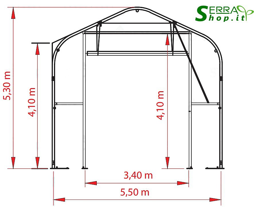 schema serra policarbonato micasa