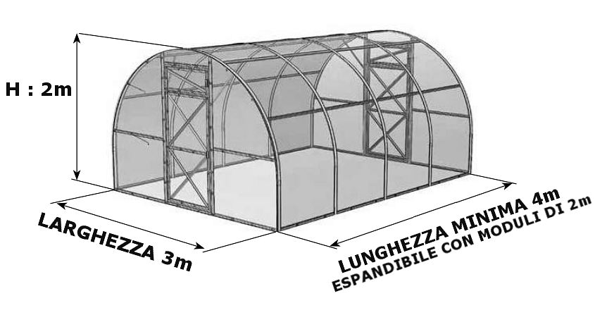 SERRA TUNNEL POLICARBONATO