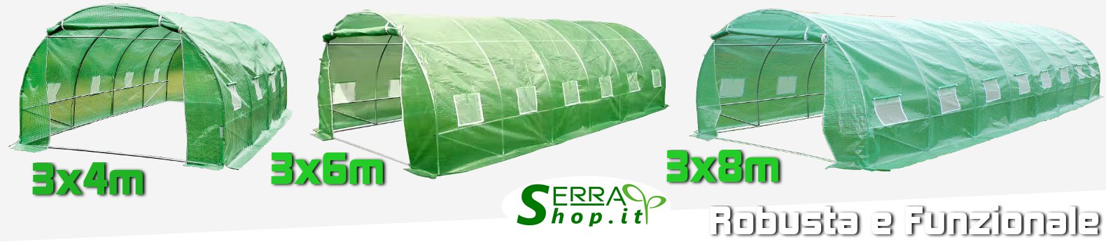 serra tunnel arco policarbonato 4mm compact serrashop