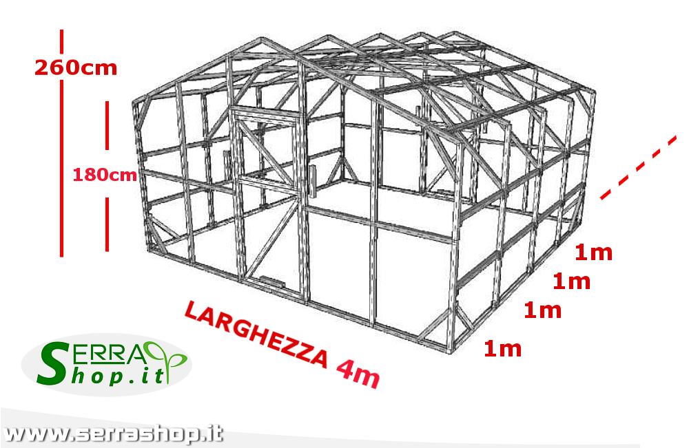 serra tunnel arco policarbonato 4mm hause serrashop