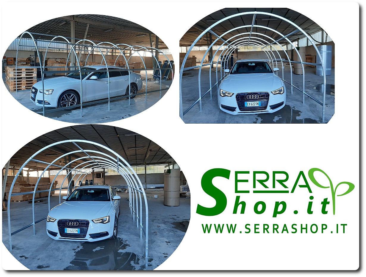 Box garage auto carport policarbonato
