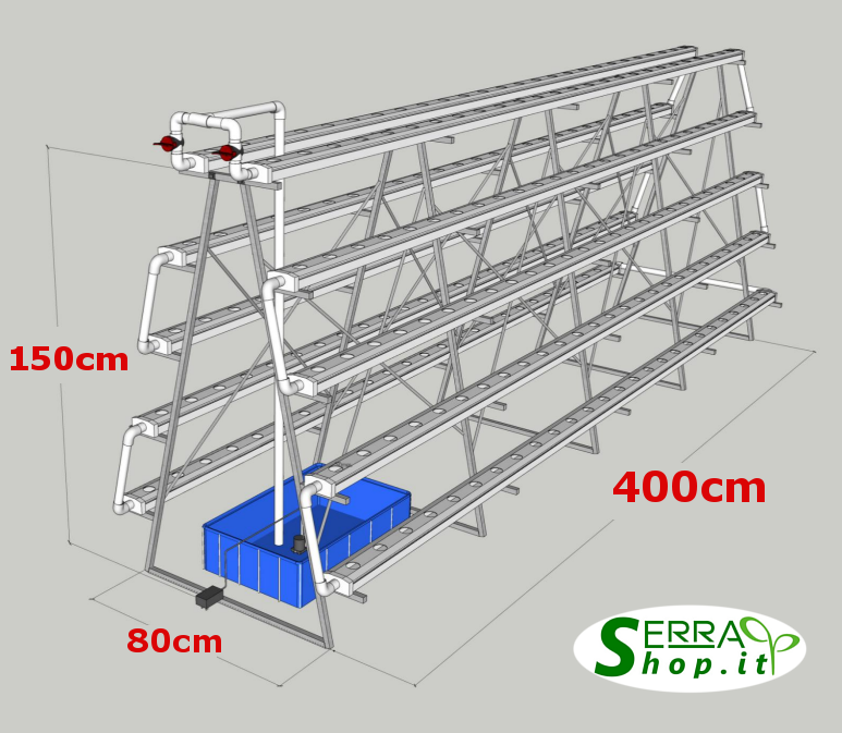 serra tunnel arco policarbonato 4mm hause serrashop