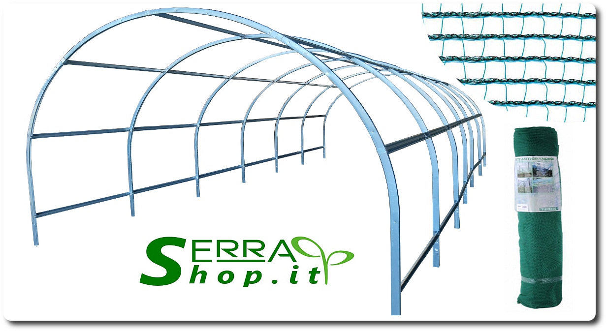 serra tunnel professionale neve